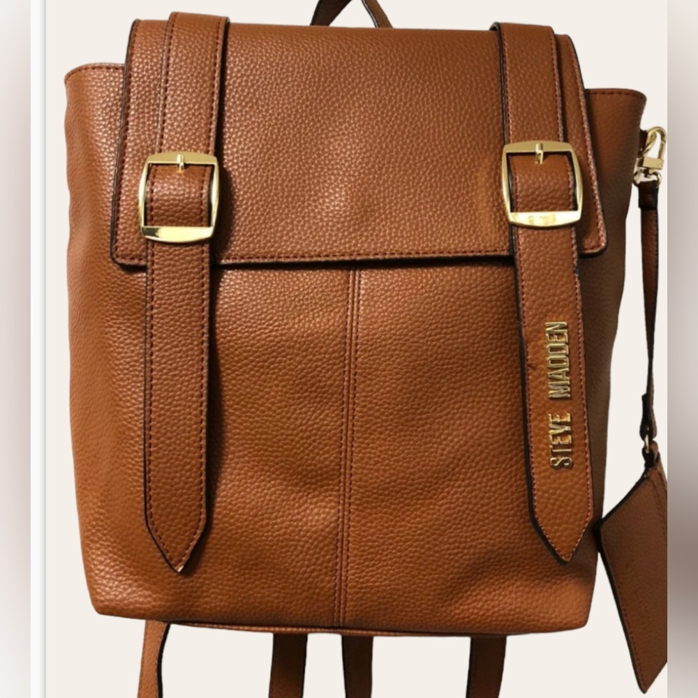 STEVE MADDEN
BTRINI COGNAC backpack purse